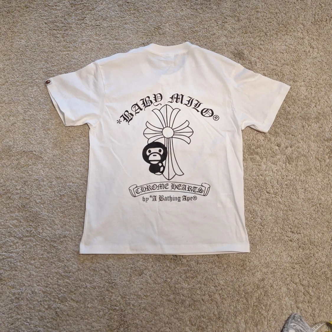 Vit BAPE x Chrome Hearts t-shirt S - 1