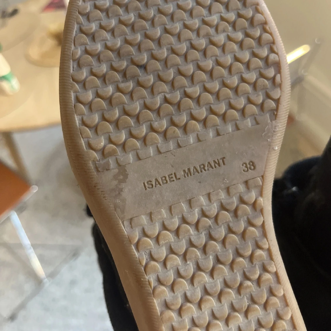 !!!INTRESSEKOLL!!! Svarta sneakers Isabel Marant strl 38 - 2