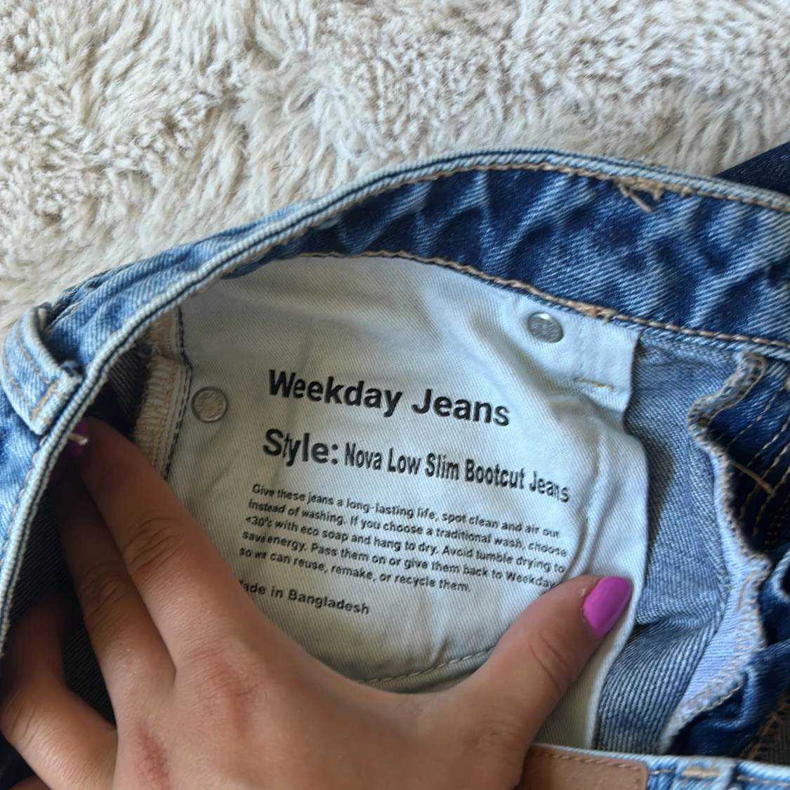 Weekday Nova Low Slim Bootcut Jeans - 2