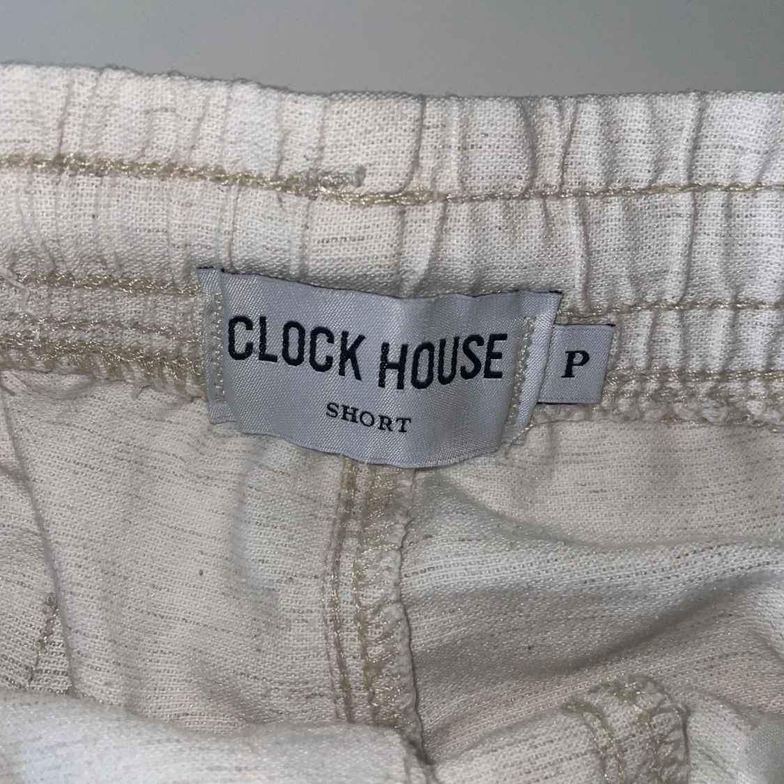Vita shorts från Clock House med snörning - 1