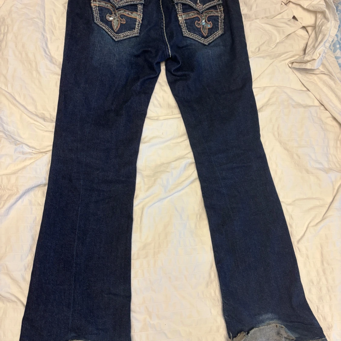 Rock Revival bootcut jeans med paljettdetaljer - 2