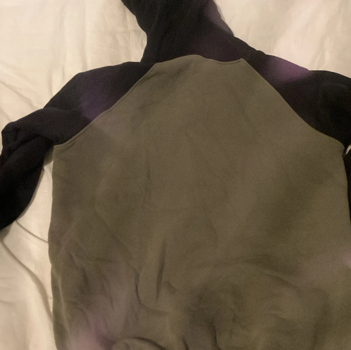 Jordan hoodie XXL i svart och olivgrön - 3