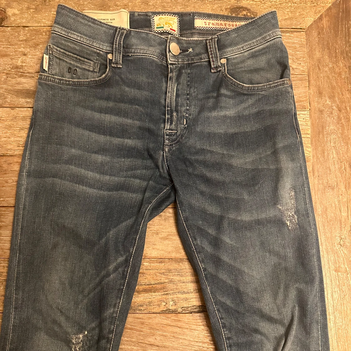 Tramrossa  jeans mörkblå herr - 1