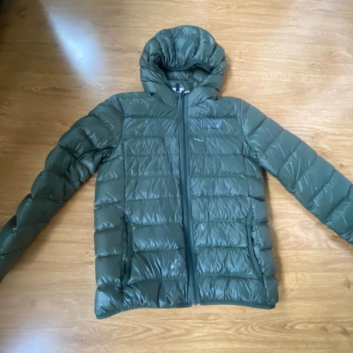 Grön dunjacka EA7 Emporio Armani