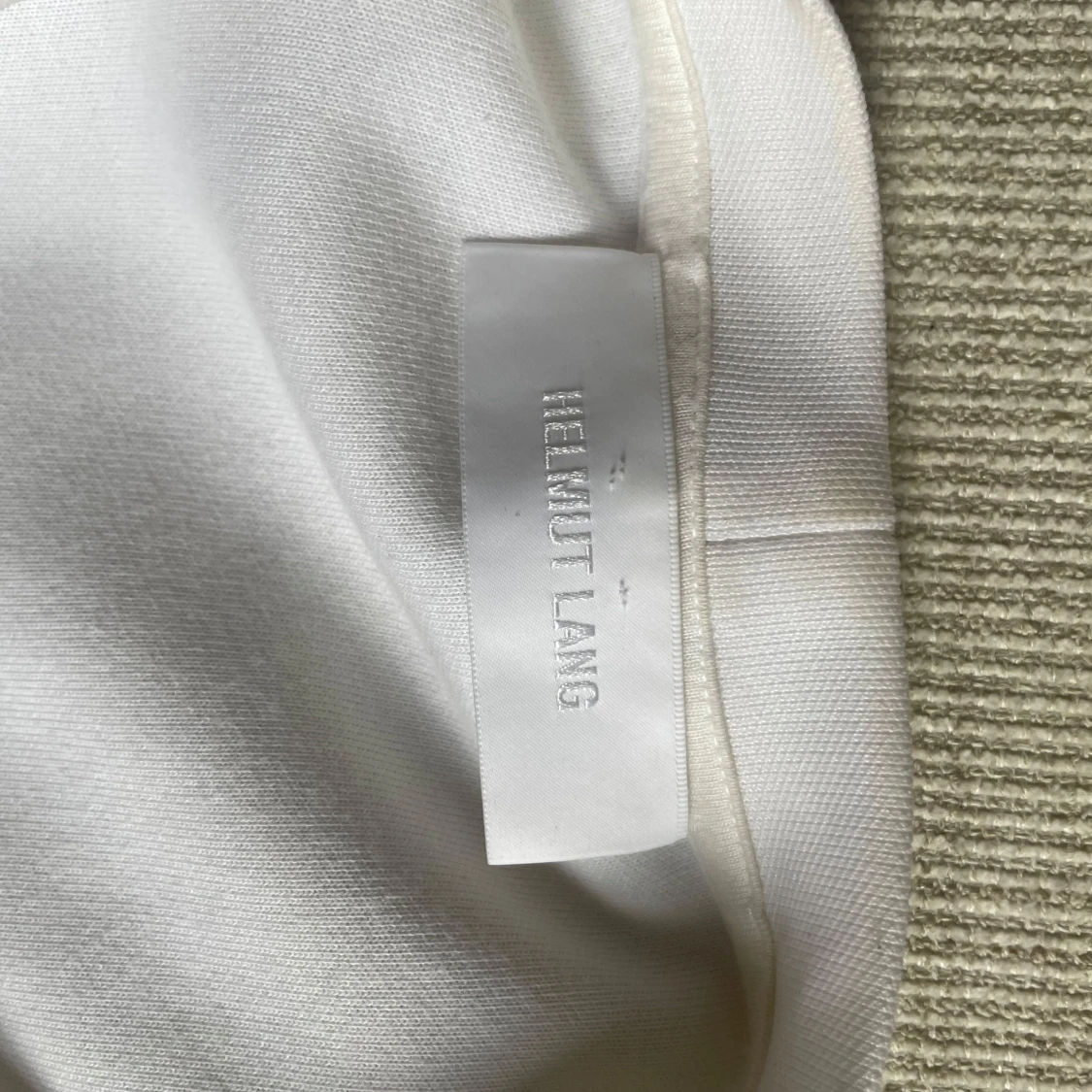 Vit Sweatshirt från Helmut Lang - 3