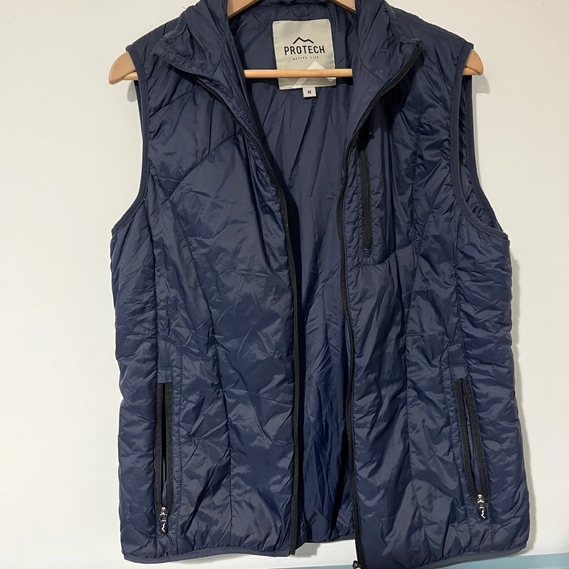 Mörkblå dunväst från Protech - 1