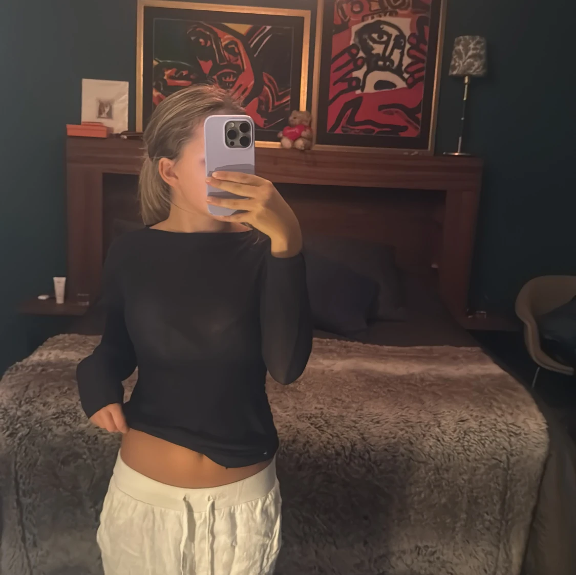 INTRESSEKOLL PÅ Vita linnebyxor från alobha label