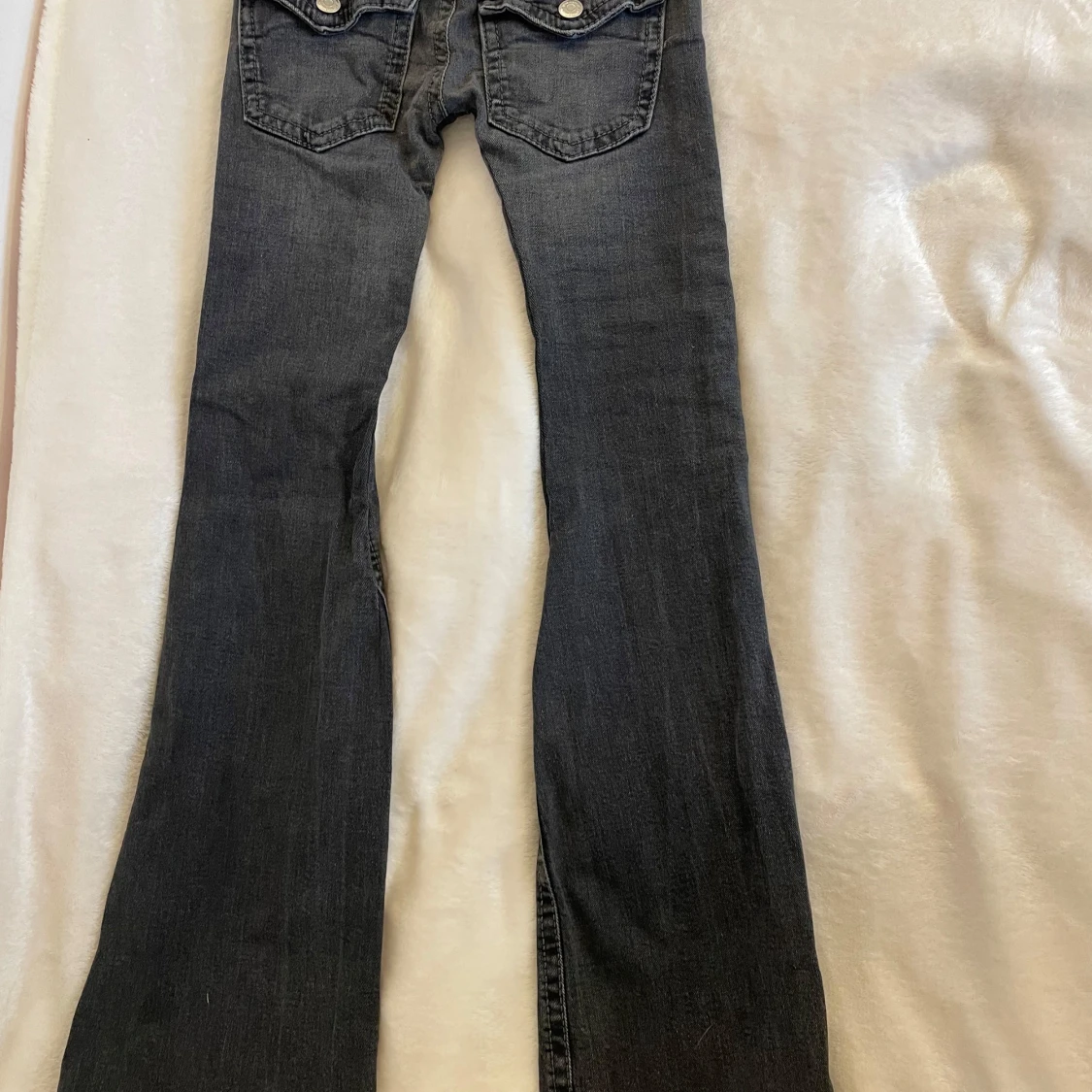 Svarta bootcut jeans Gina Tricot - 1