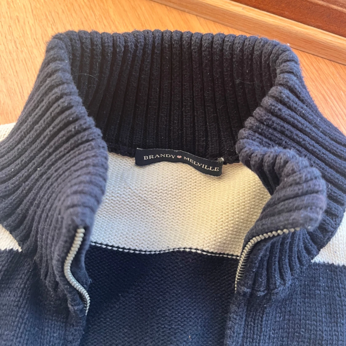 Randig stickad tröja Brandy Melville - 2