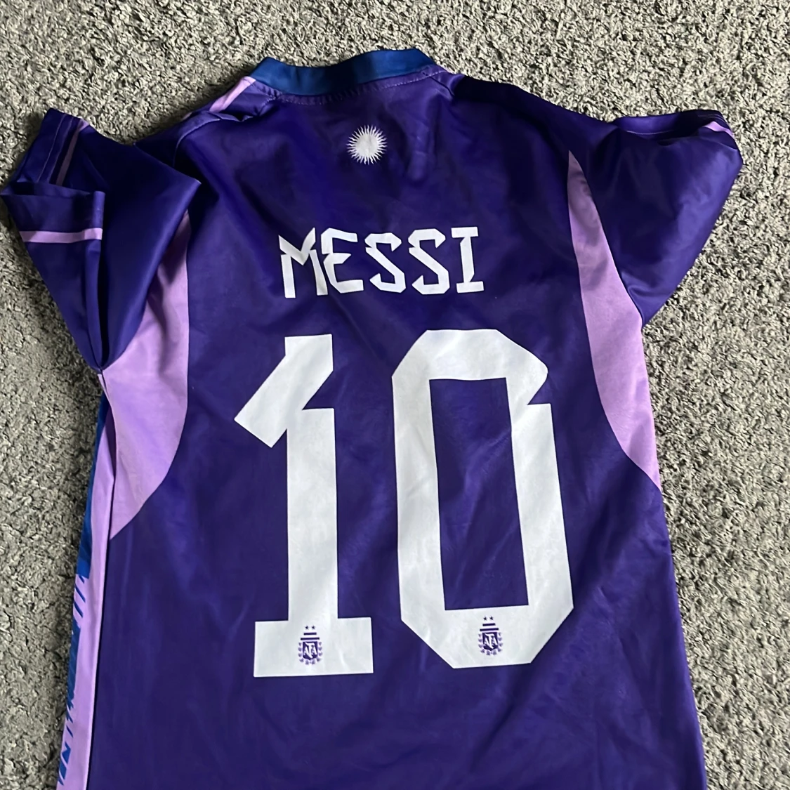 Argentina Messi 10 Adidas fotbollströja - 1