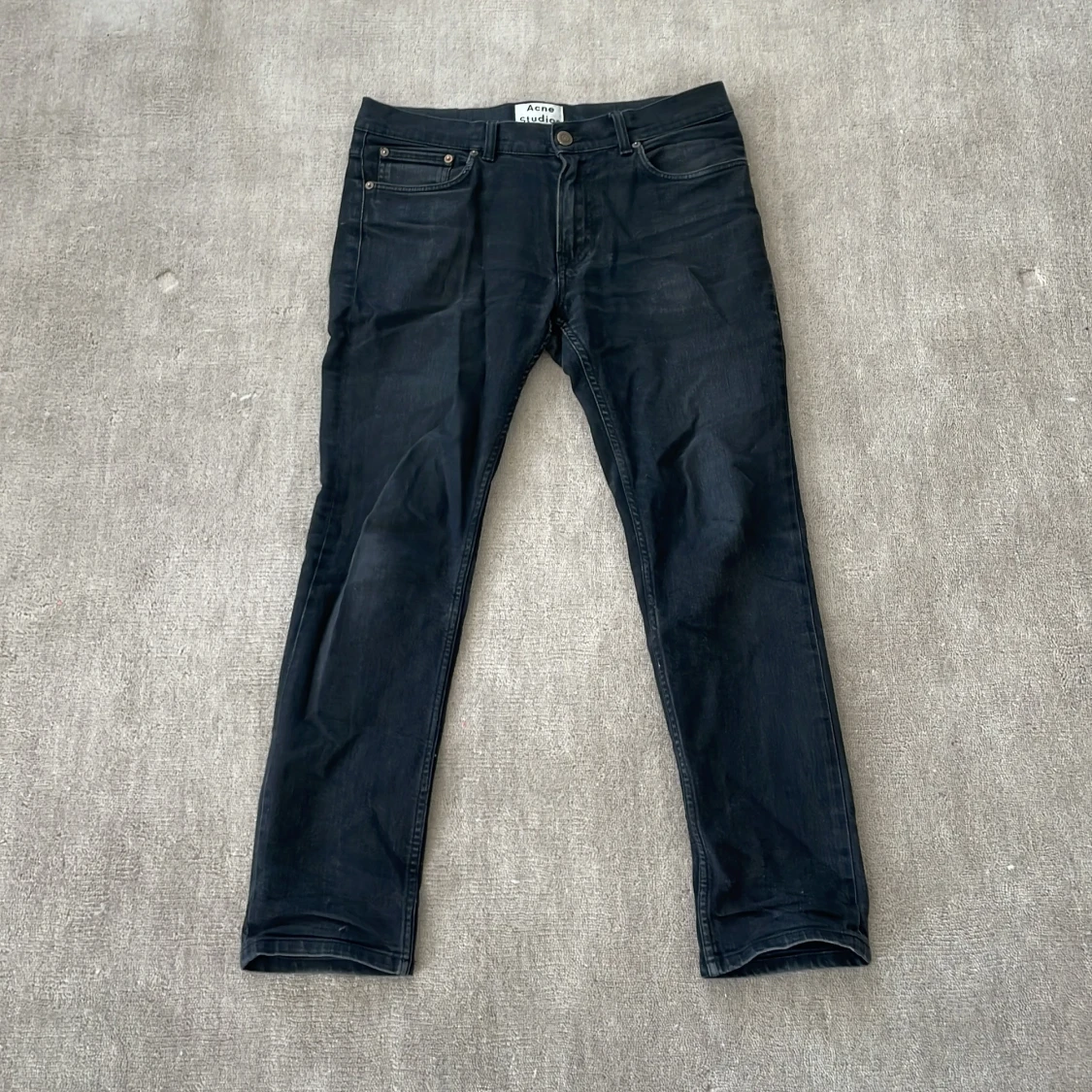 Svarta skinny jeans Acne Studios