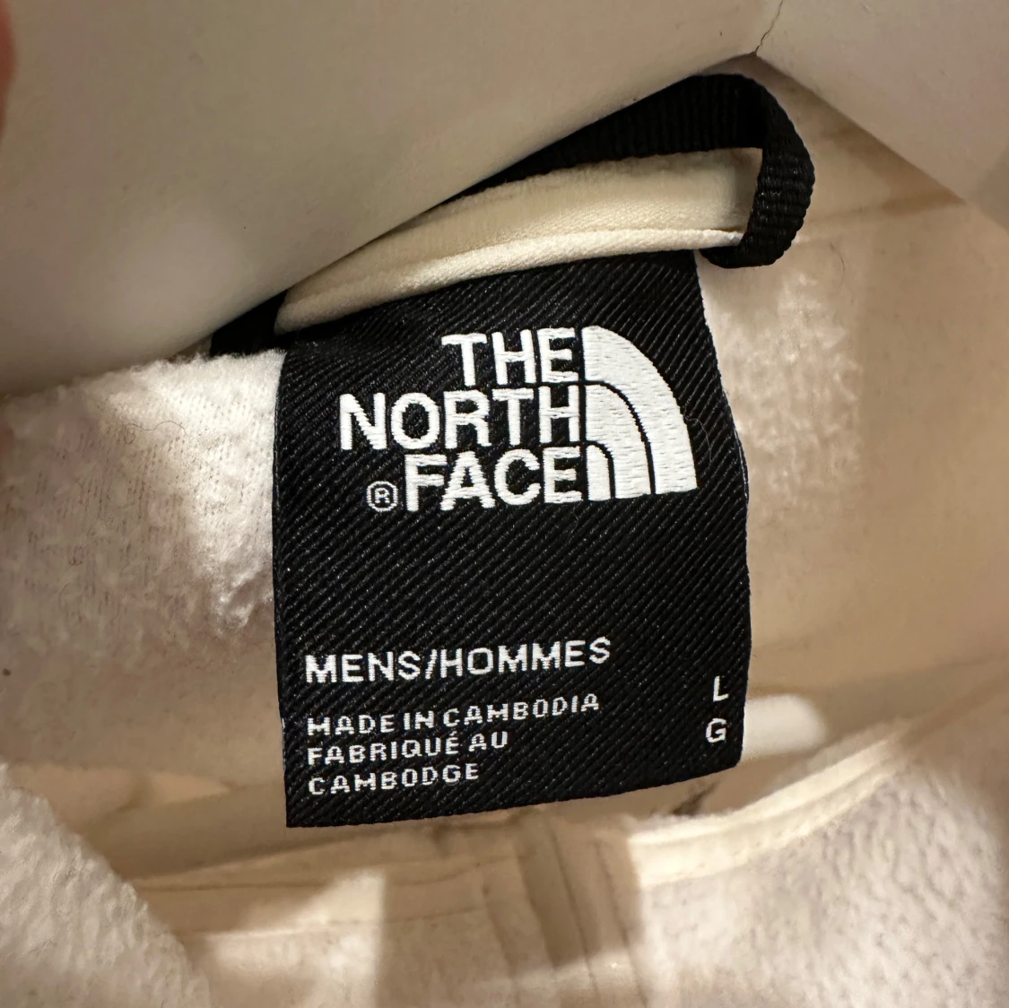 Vit fleece half zip från The North Face - 2