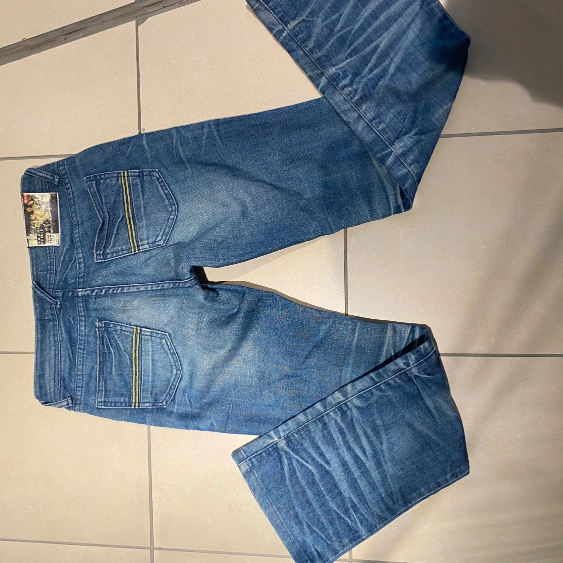 Blå bootcut jeans från Redial, S - 3