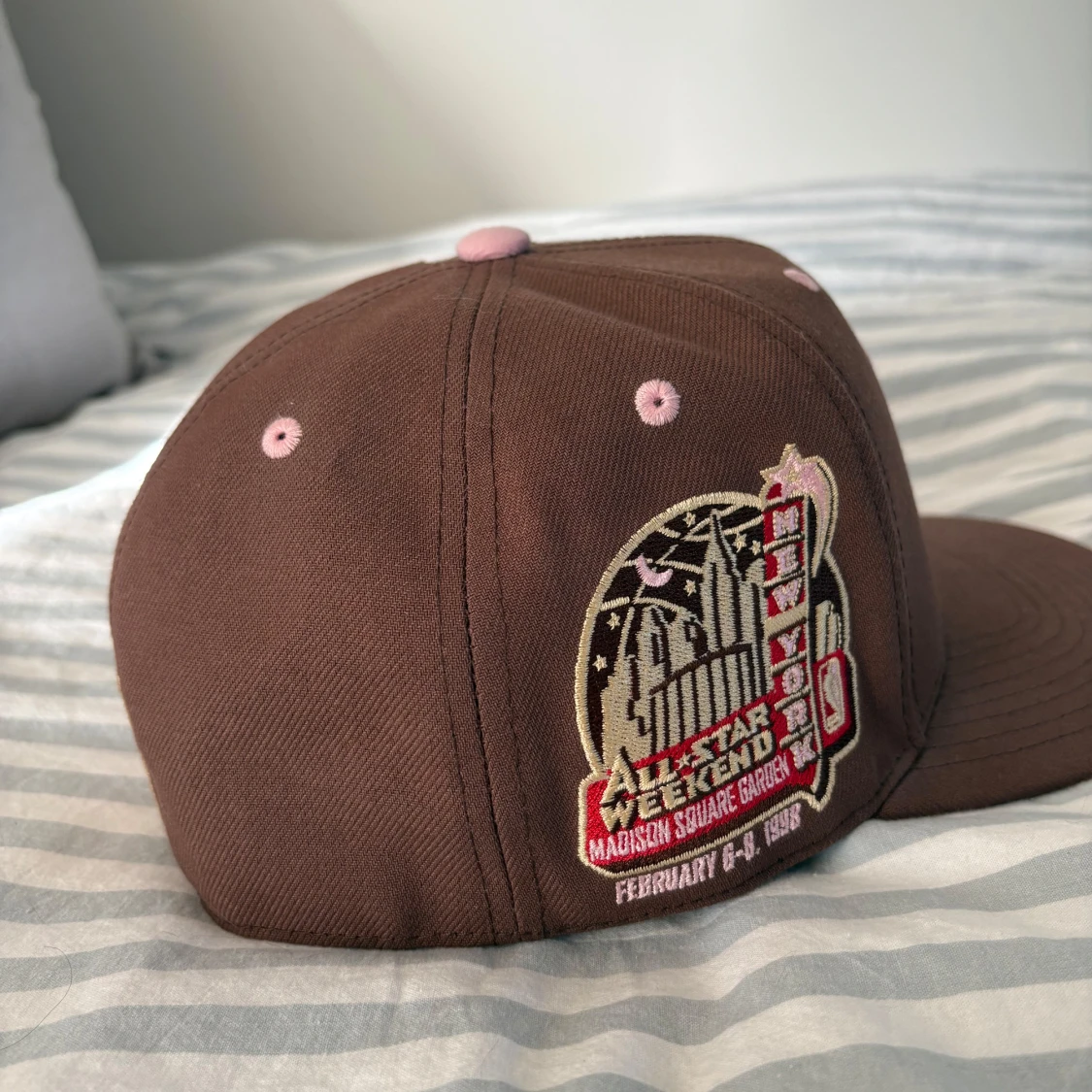 Brun Knicks keps från Mitchell & Ness - 2