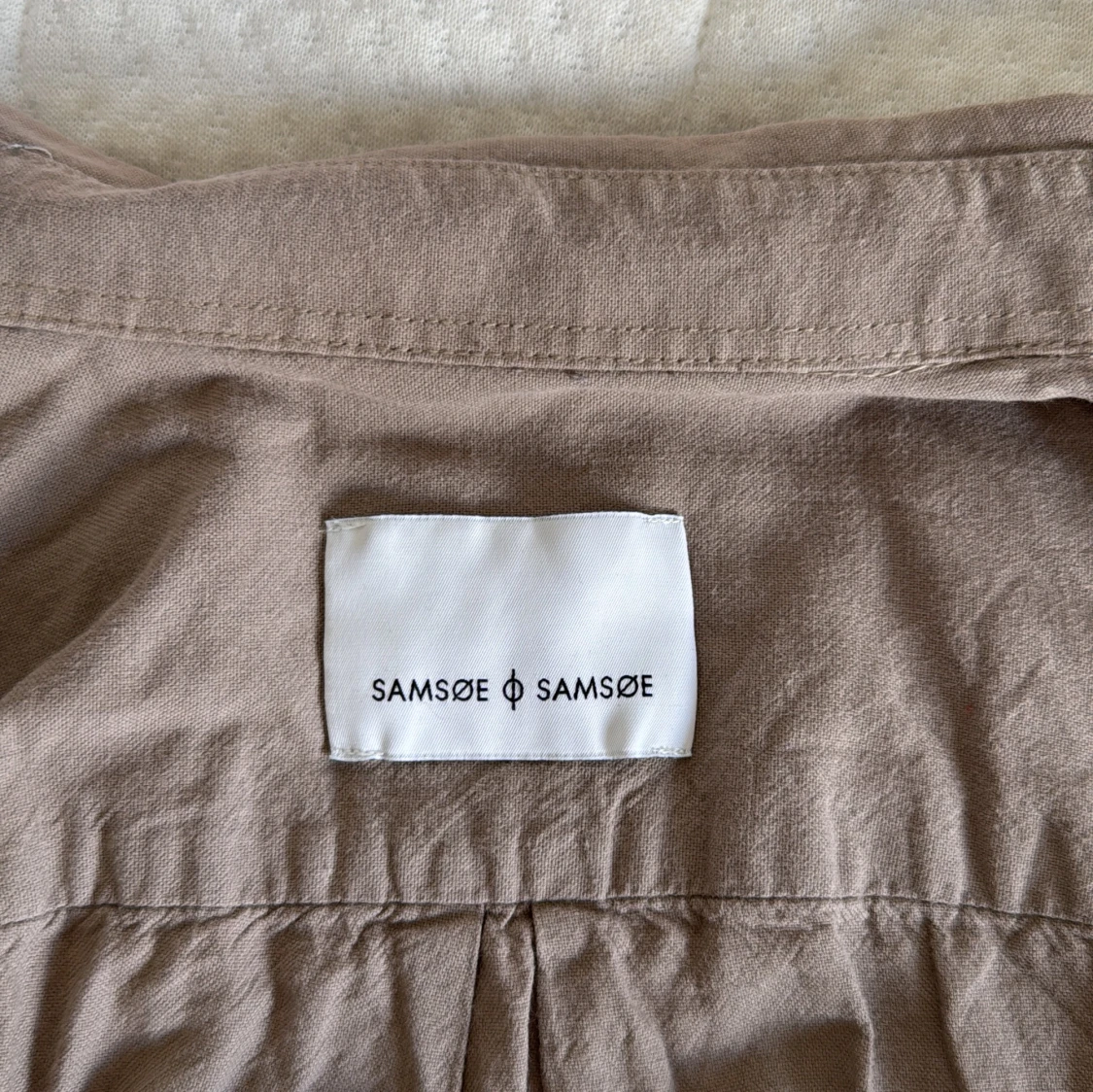 Beige skjorta från Samsøe Samsøe - 3