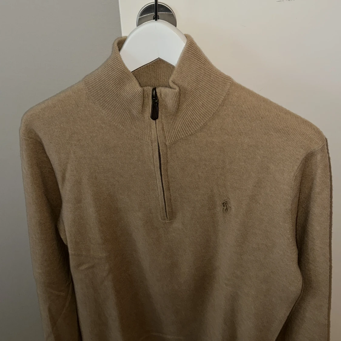 Beige Kashmir half zip-tröja Polo Ralph Lauren - 1