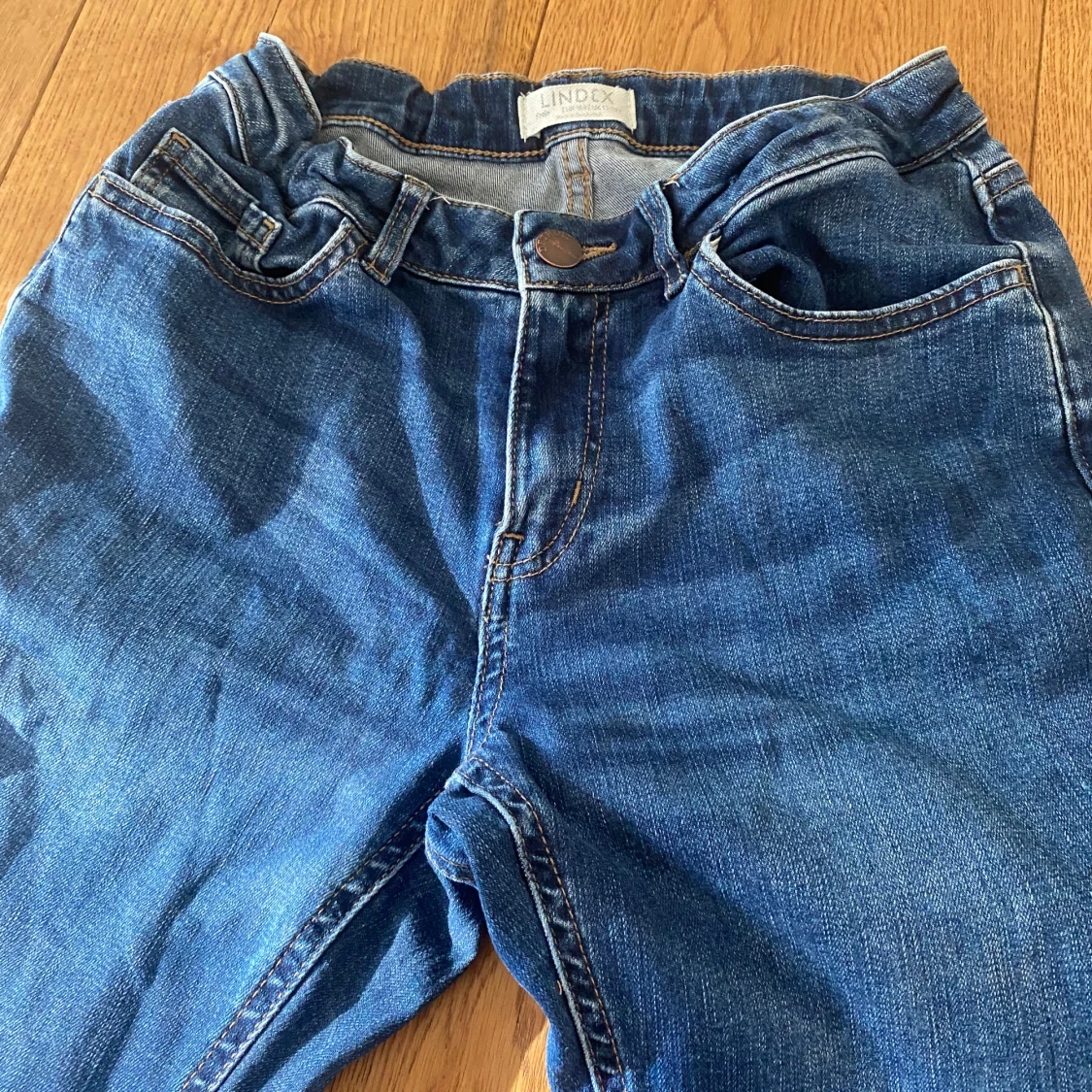 Blå jeans från Lindex - 2