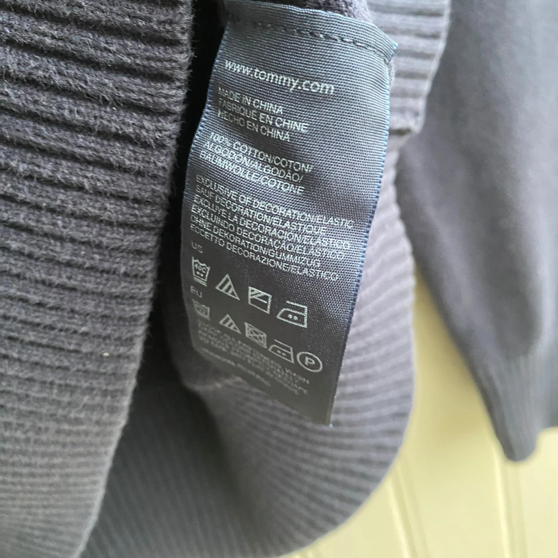 Tommy Hilfiger tröja med krage  - 2