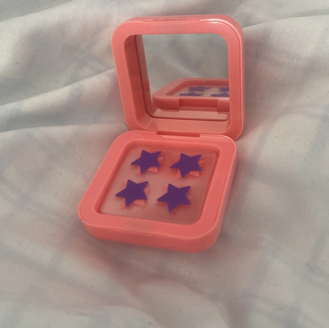 Rosa stjärnformade akneplåster från Pure & Care - 1