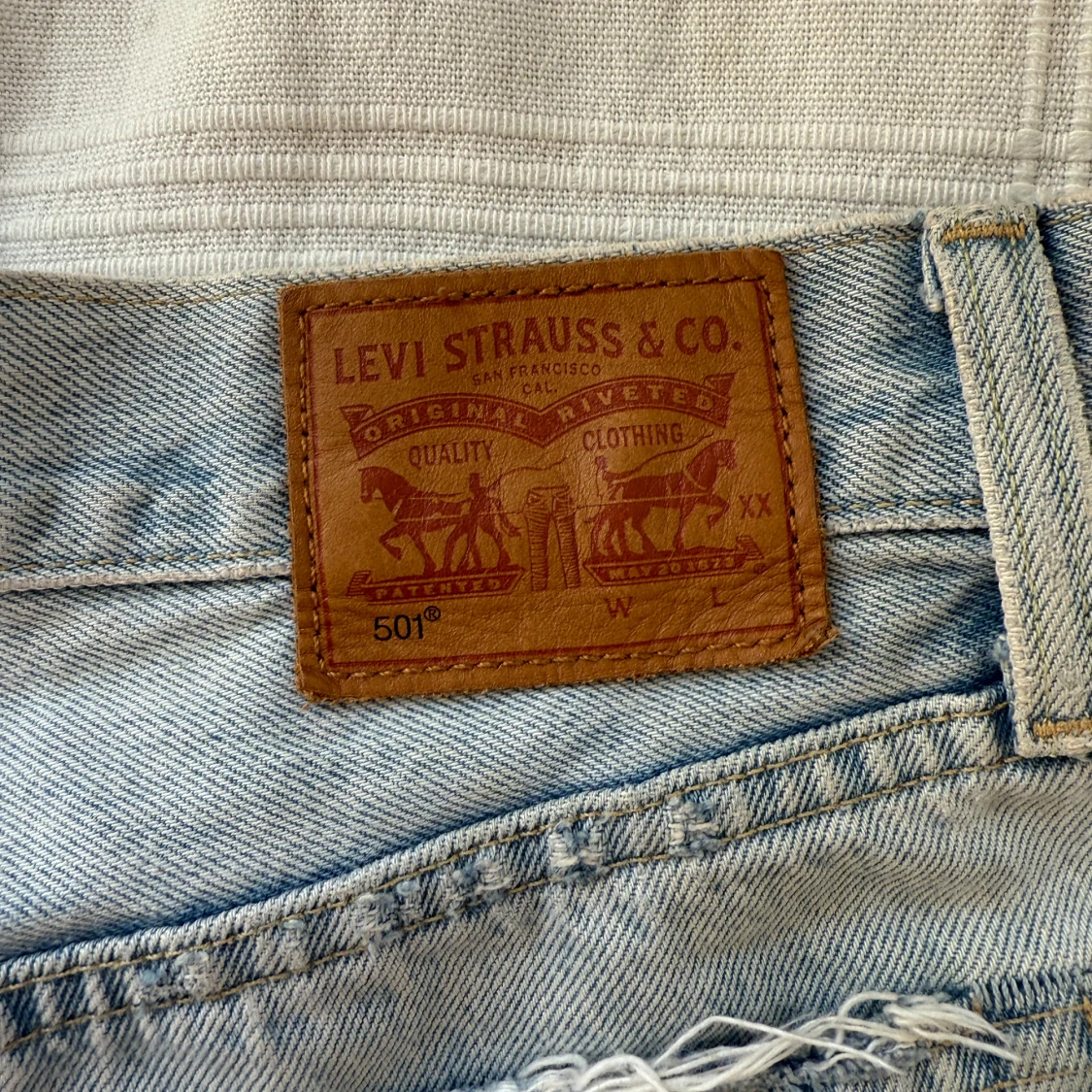 Ljusa jeansshorts från Levi's - 2