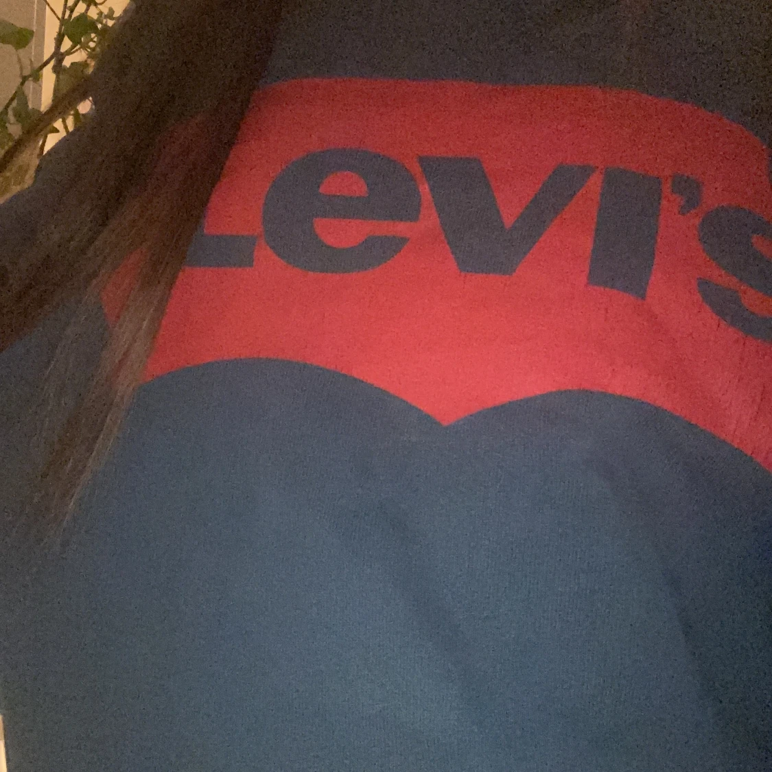 Mörkblå tjock tröja  - 4