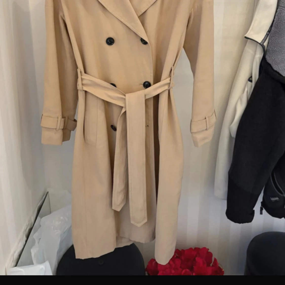 Beige trenchcoat från ONLY - 1