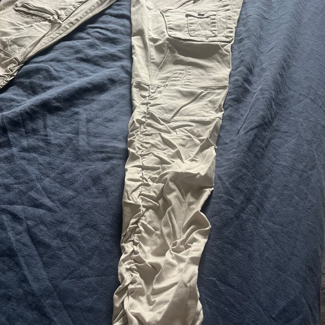 Beige cargopants från Sub Culture - 1