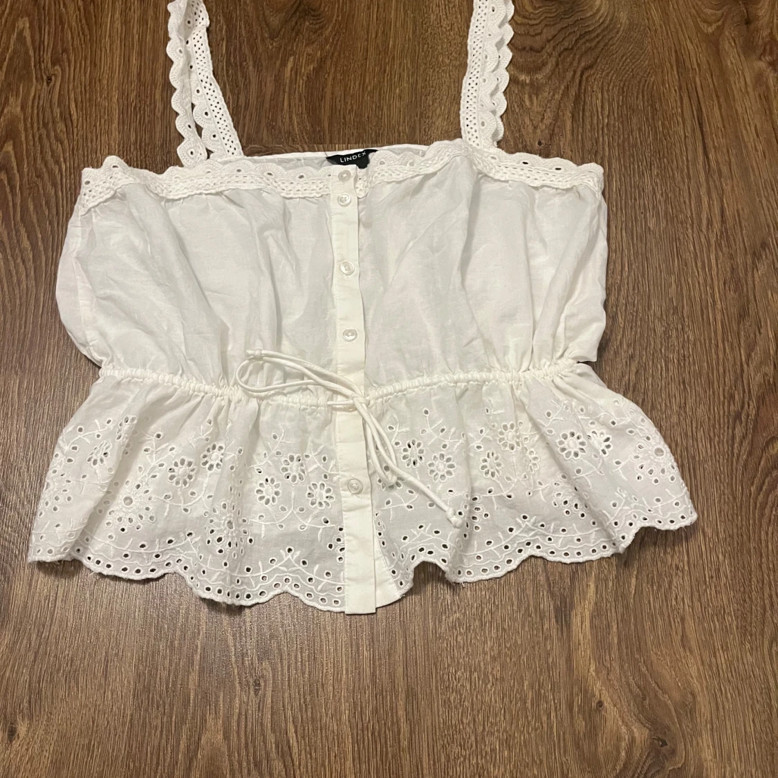 Vit blus från Lindex