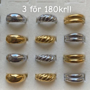 Ringar  - Frakt 22kr 