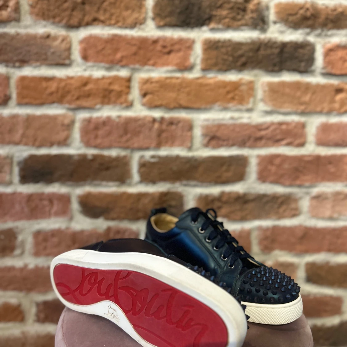 Christian Louboutin Navy Blue  - 2