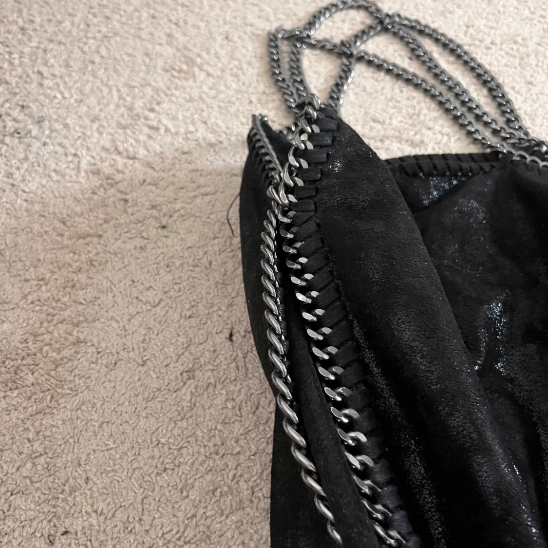 Svart glitrig jätte fin väska🖤 - 1
