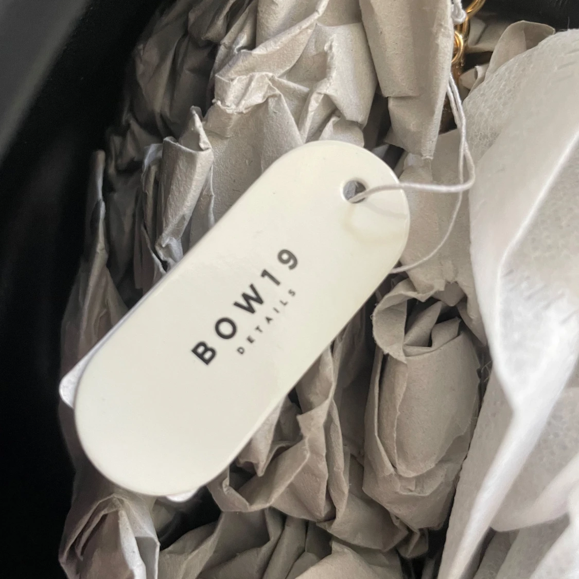 Svart dumpling väska - 3