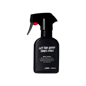Let The Good Times Roll Body Spray från Lush - En kroppsspray med en söt doft av varm kanel, smält karamell och smöriga popcorn. Perfekt för att spraya över kroppen och kläderna för en långvarig, söt doft. Flaskan är svart med en praktisk sprayfunktion. Aldeig använd köpte från hemsidan för 430kr men säljer då jag redan har andra body mists💓lägger upp igen då de är fri frakt 