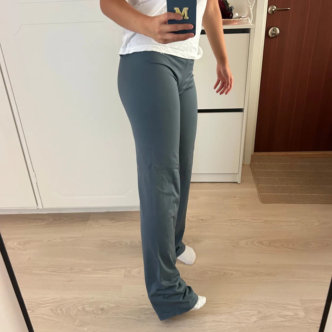 Gråblå yogapants Reebok 