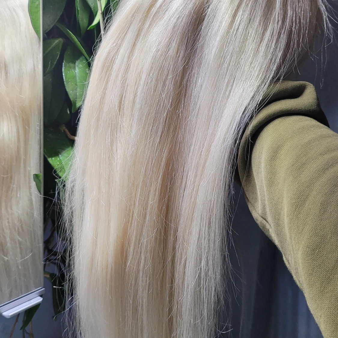 Peruk av äkta hår  - 4