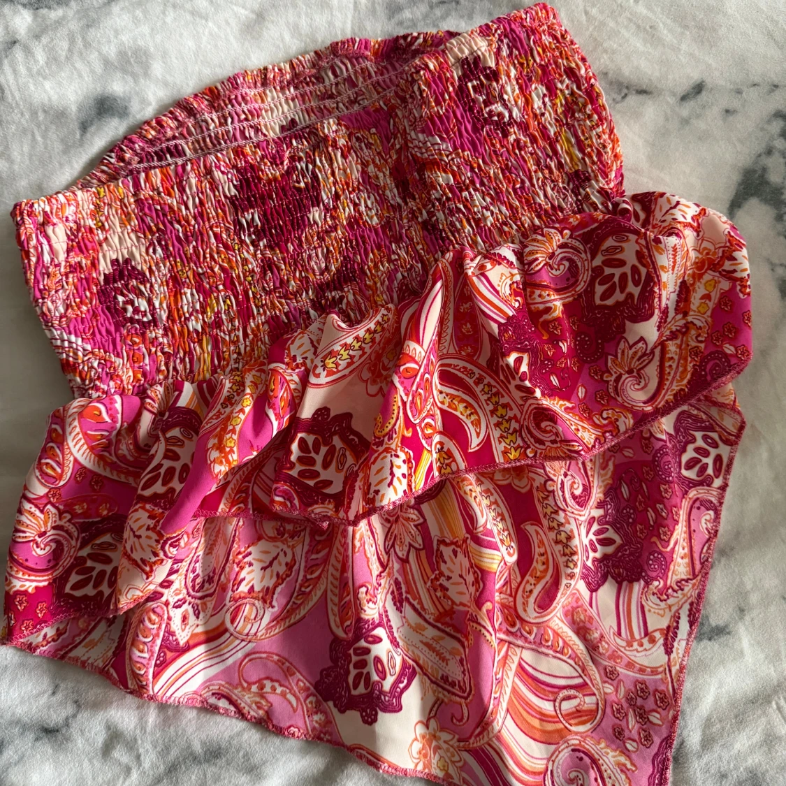 Färgglad crop topp - 1