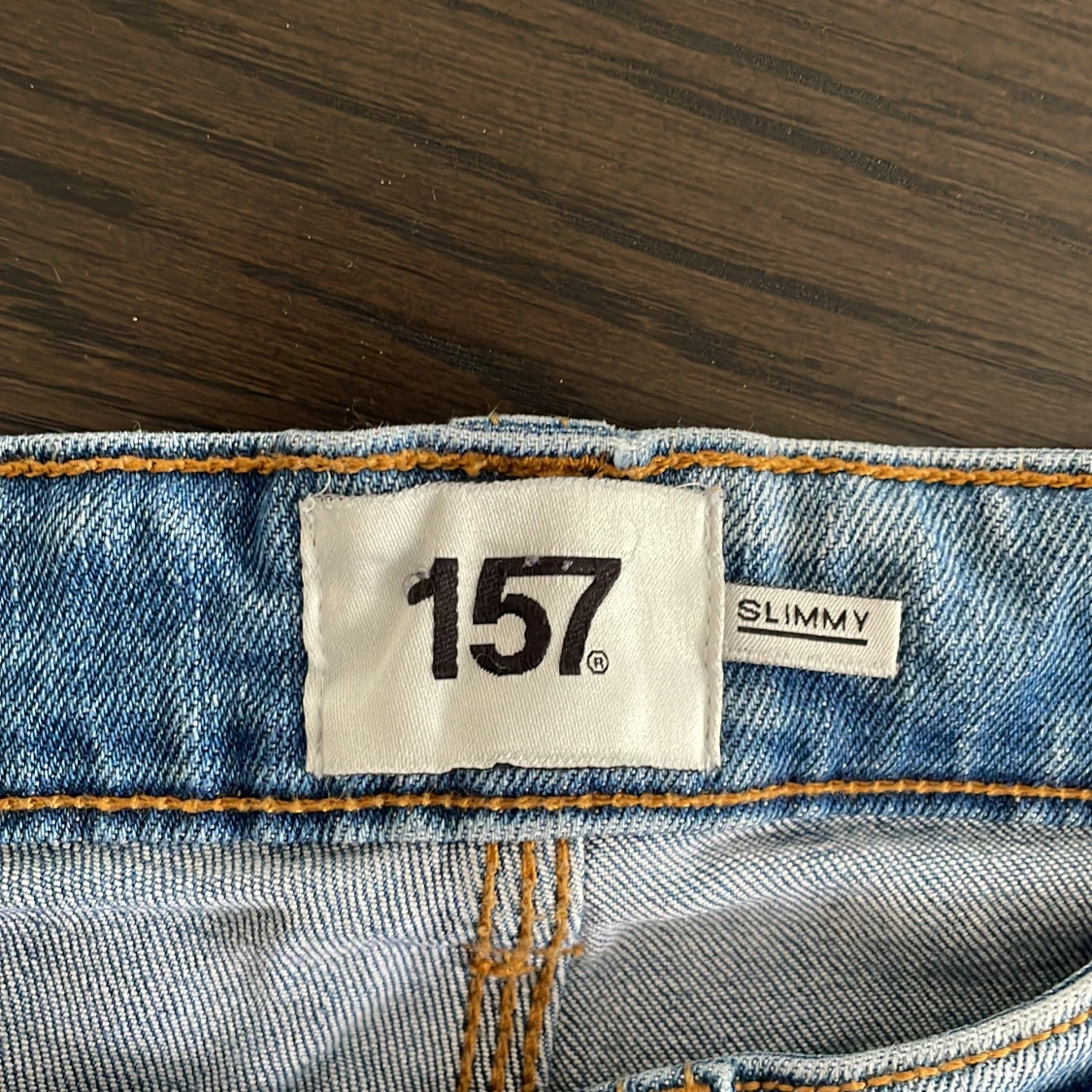 Slim blå jeans från 157, W29 L32 - 2