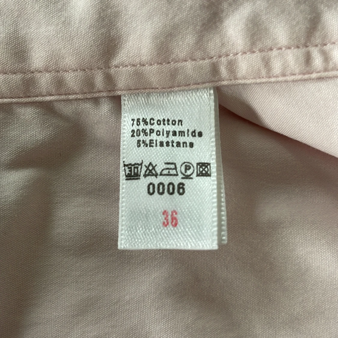 Ljusrosa figursydd skjorta från Hilfiger - 3