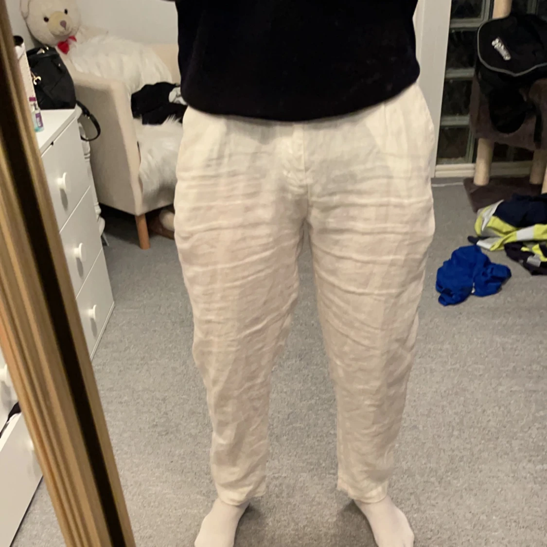 Linnebyxor från Zara