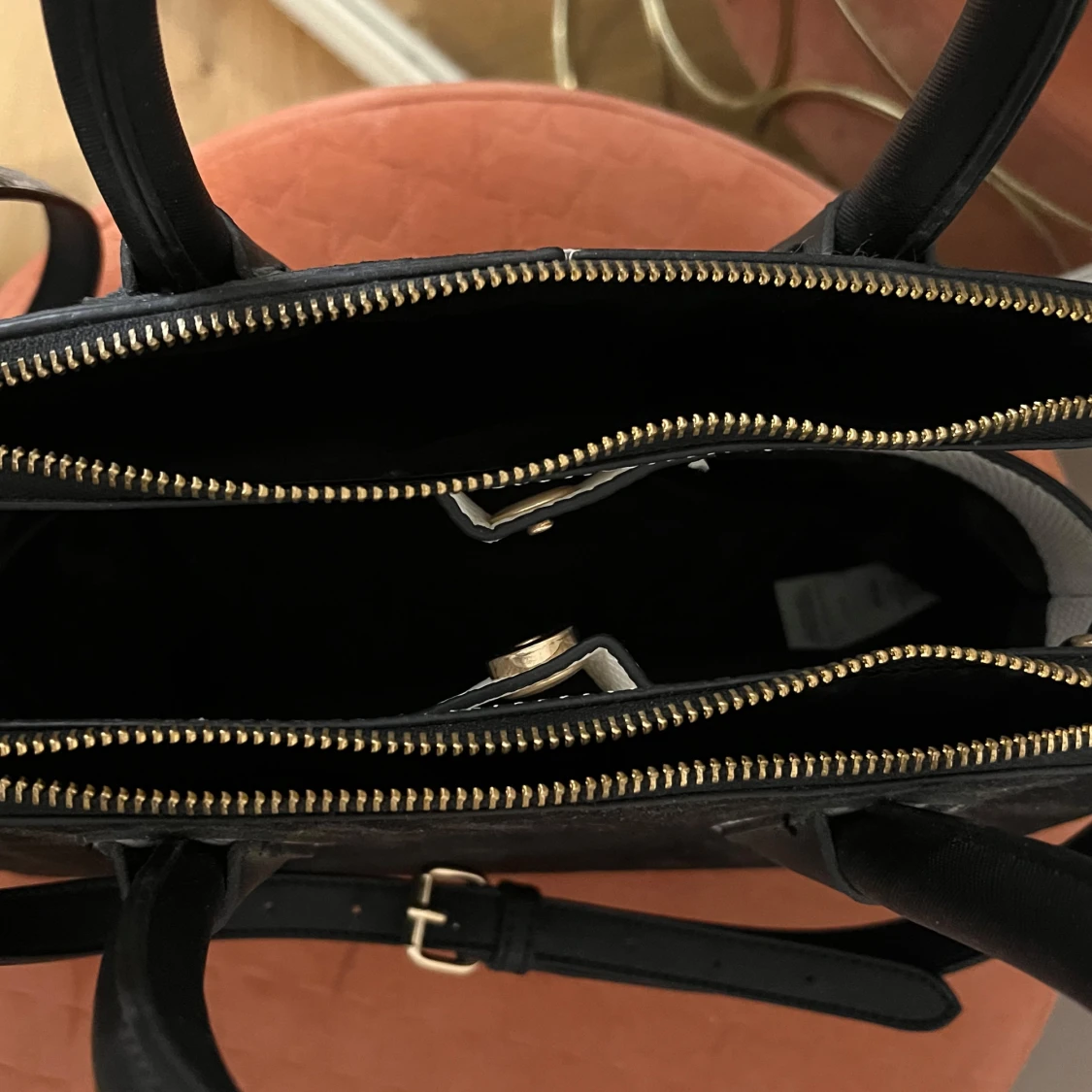 Svart och vit handväska från River Island - 2