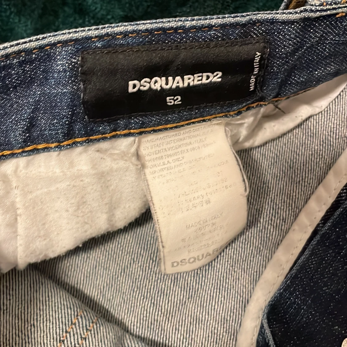Blå distressed jeans från Dsquared2 - 4