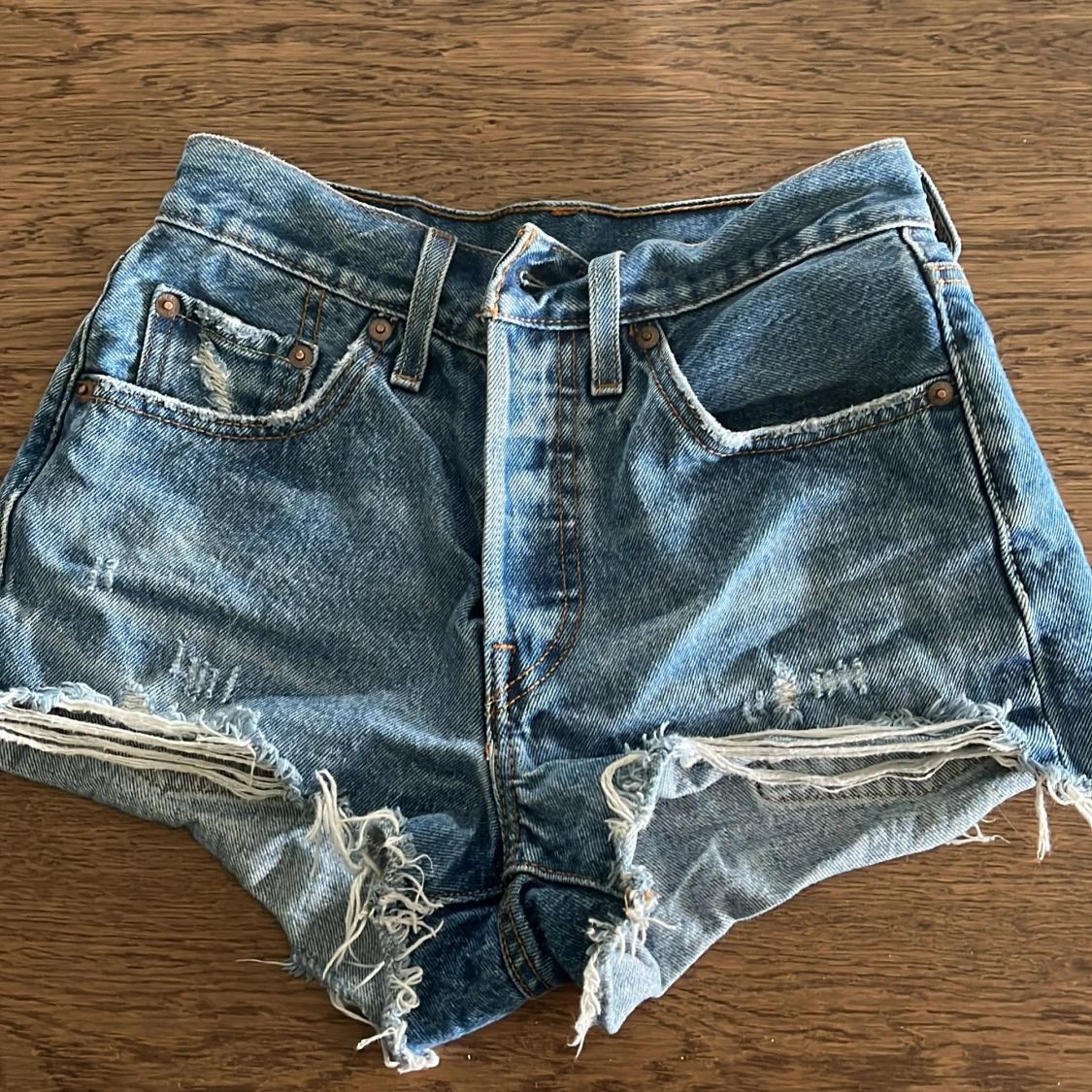 Blå jeansshorts från Levi's