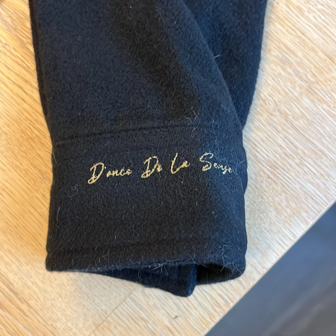 Svart overshirt från D’once De La Sense - 2