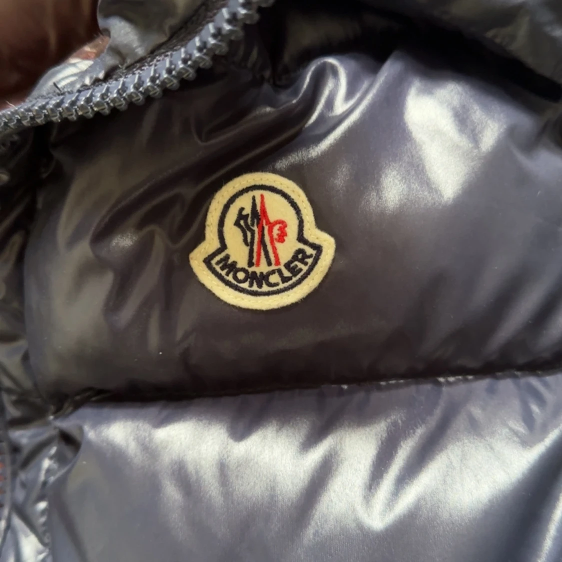 Svart dunväst från Moncler - 2