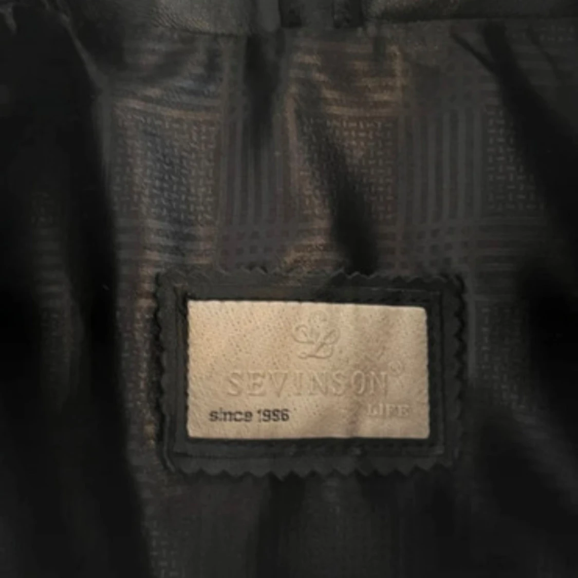 Svart skinnjacka äkta - 3