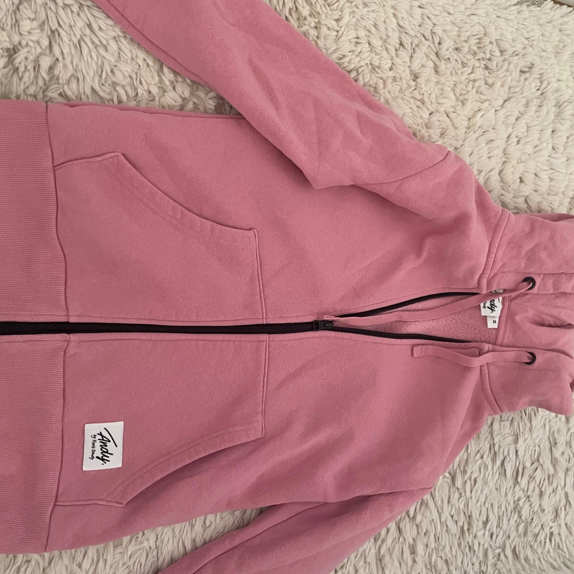 Rosa hoodie från Andy by Frank Dandy - 1