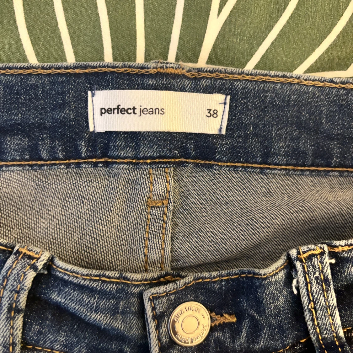 Blå bootcut jeans från Perfect Jeans GINA - 1