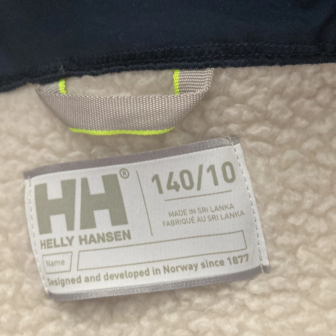Beige teddyjacka Helly Hansen 140/10 - 2