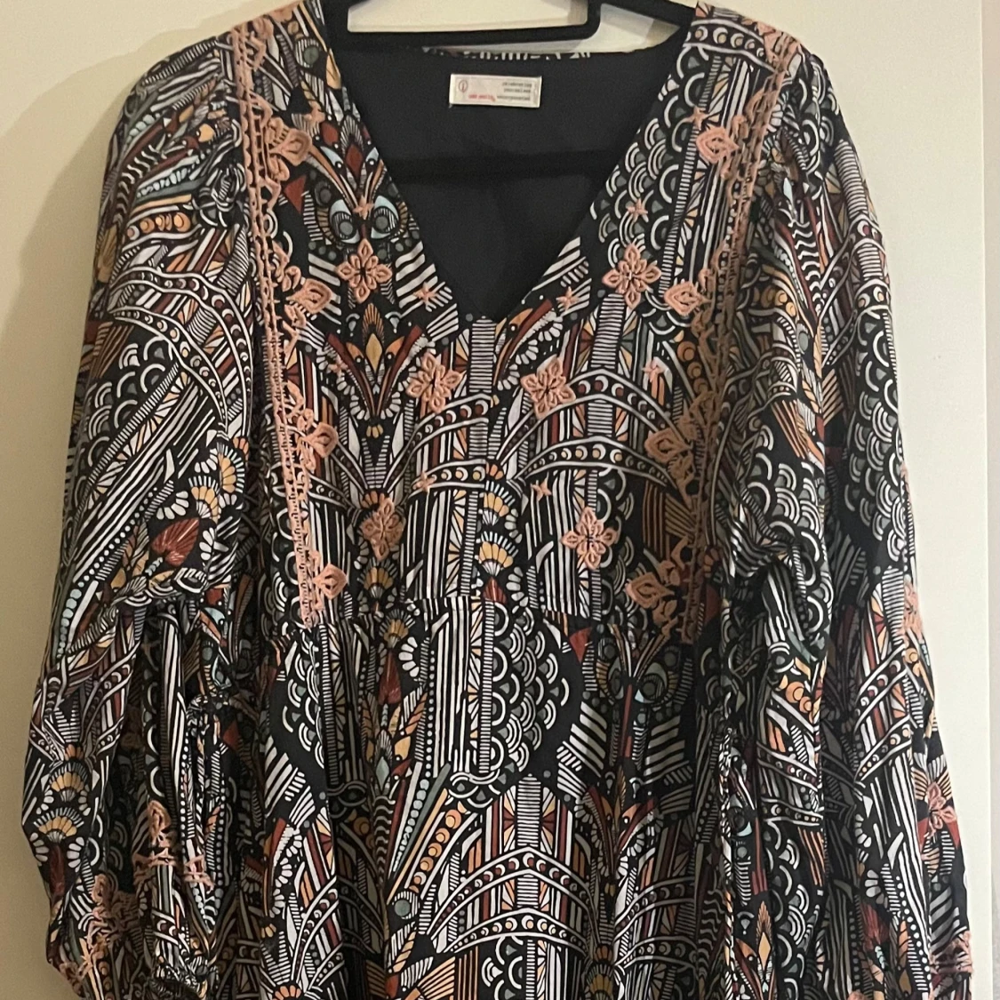 Mönstrad långklänning Odd Molly