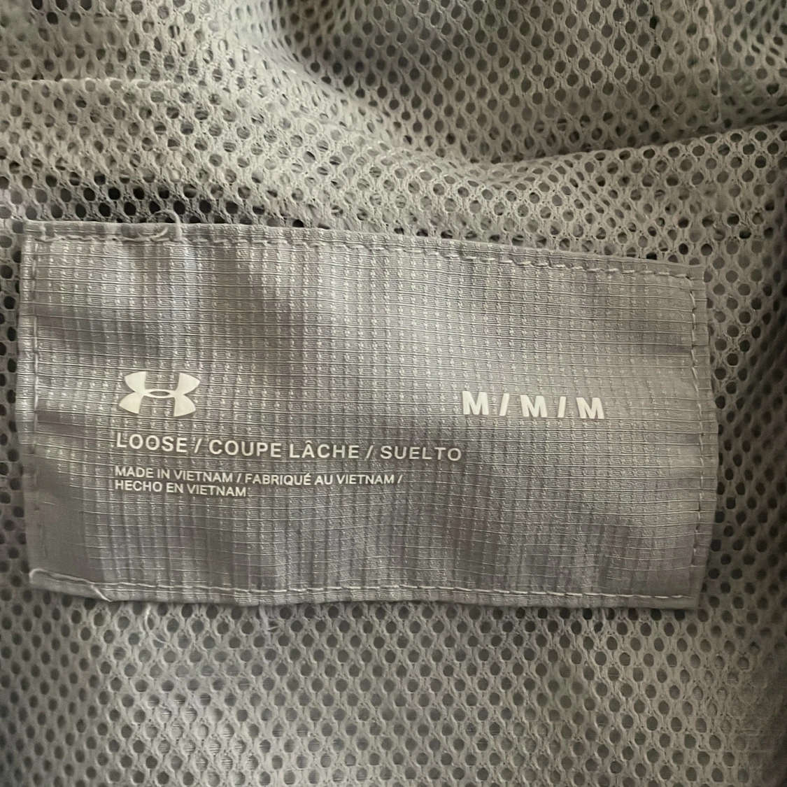 Grå vindjacka Under Armour M - 2